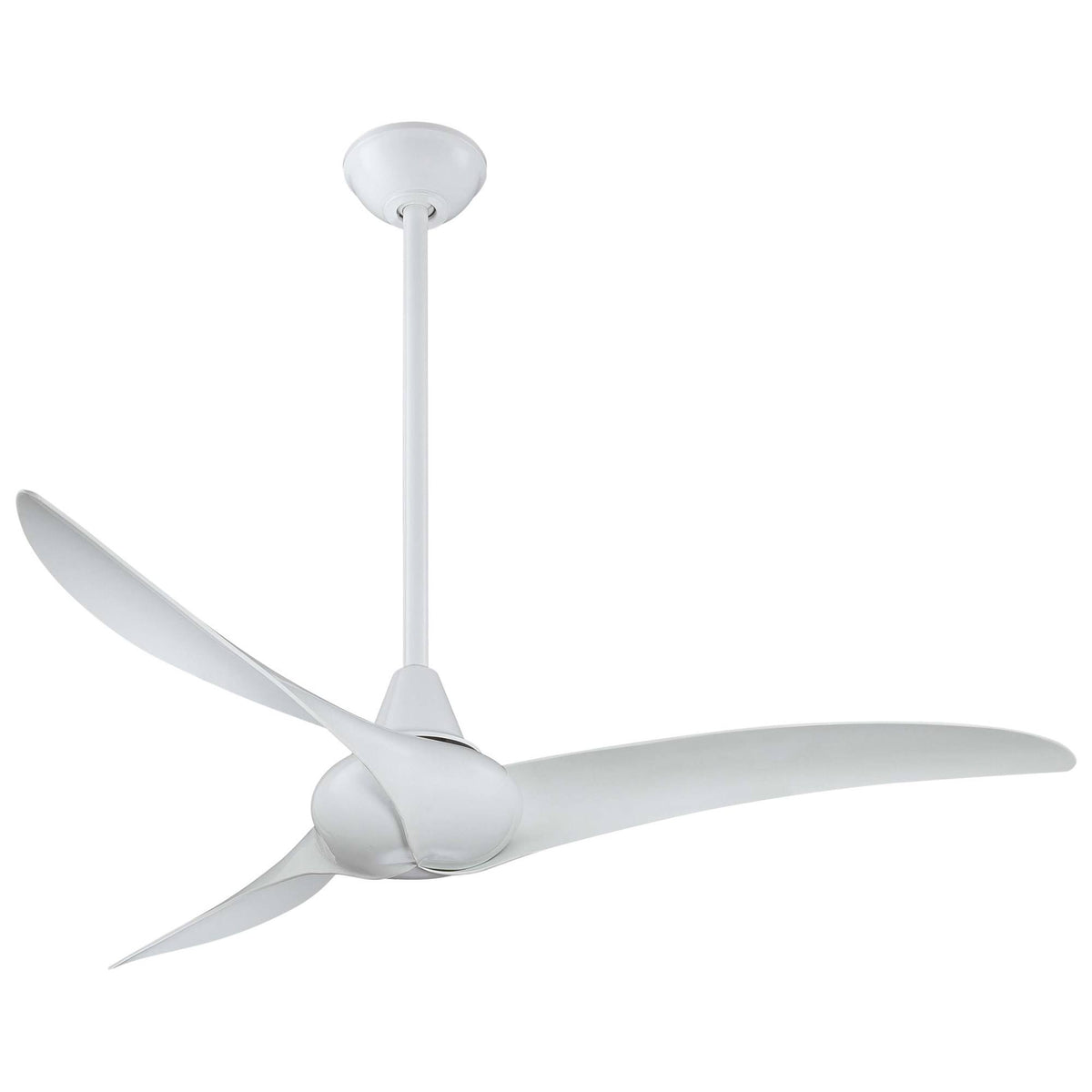 Minka-Aire Wave 52" Ceiling Fan - White - White Blades