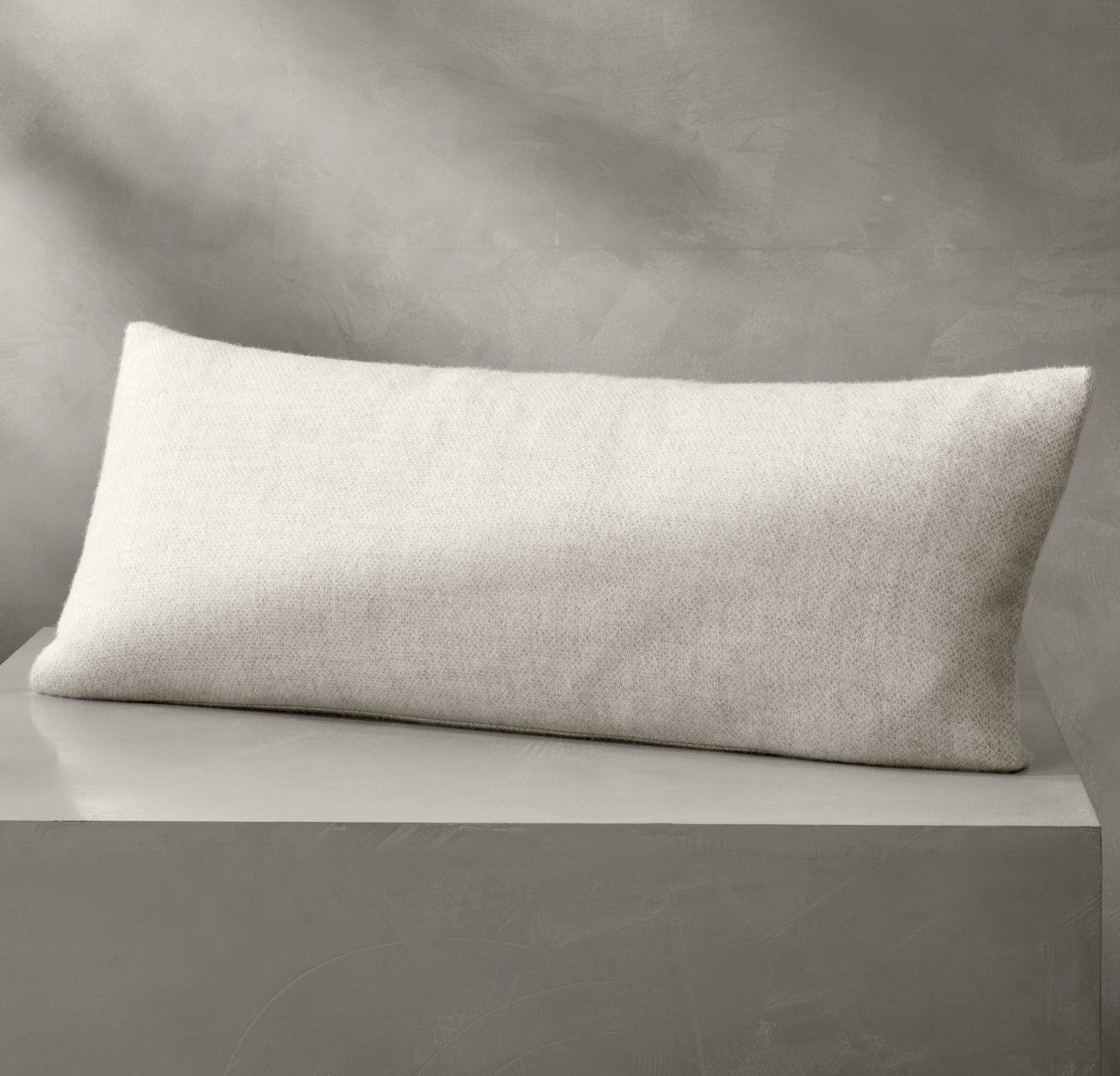 Alpaca Pin Check Pillow Cover