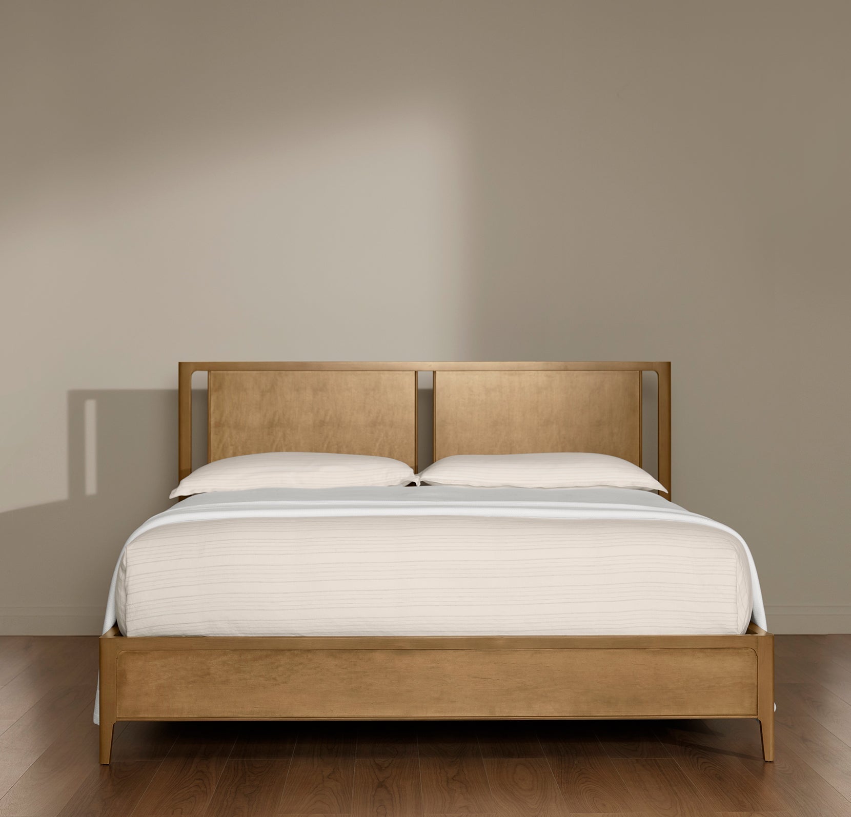 Wood Frame Bed