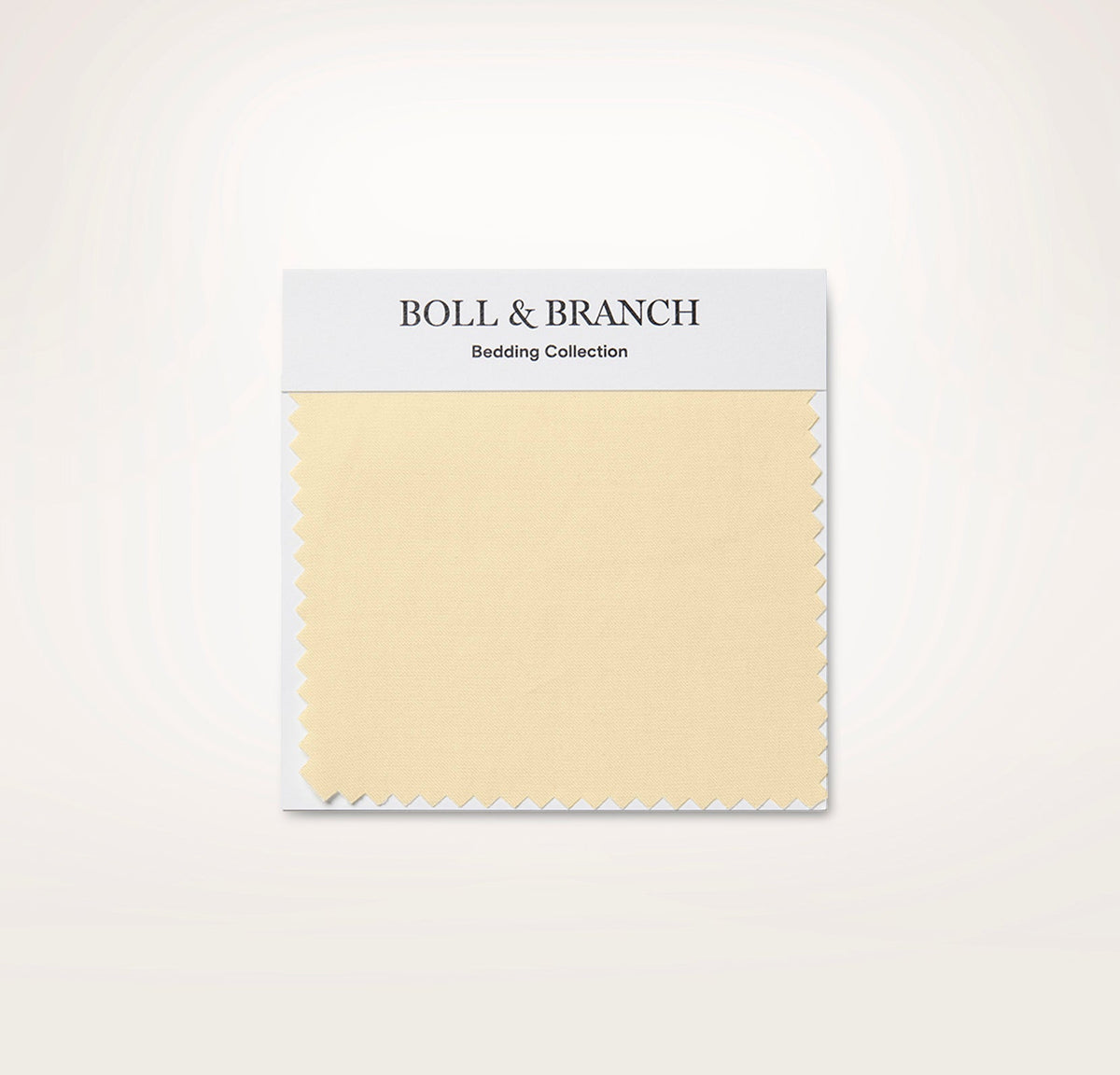 Signature Hemmed Fabric Swatch - Buttercup
