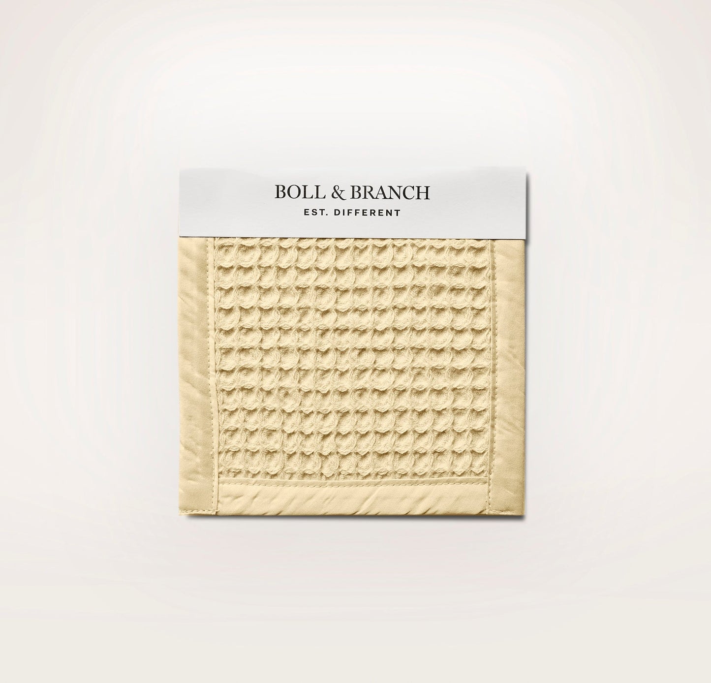 Waffle Fabric Swatch - Buttercup