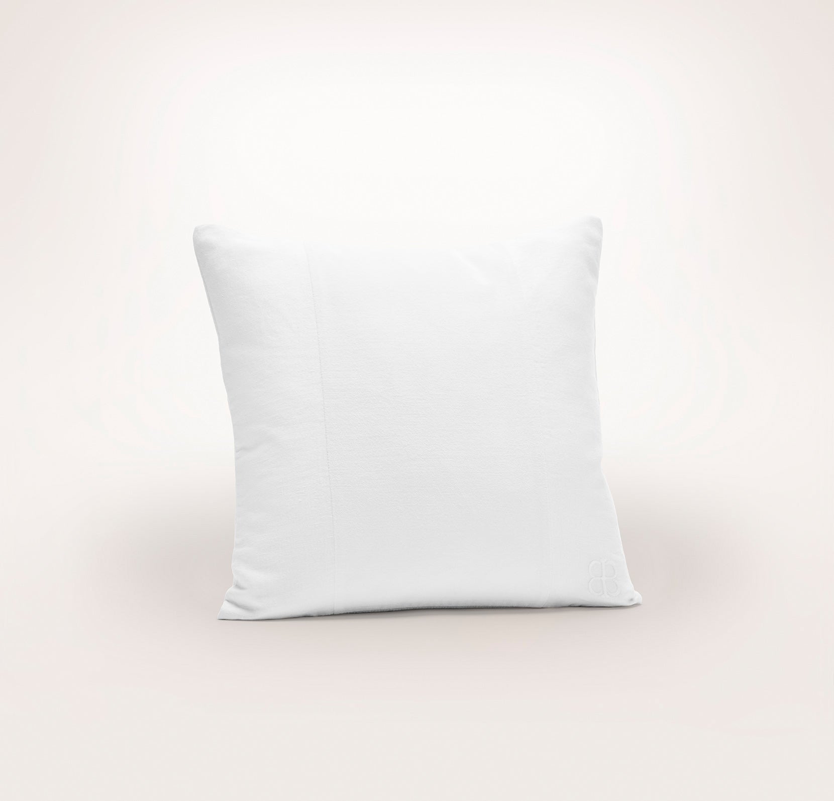 Linen Velvet Paneled Pillow Cover
