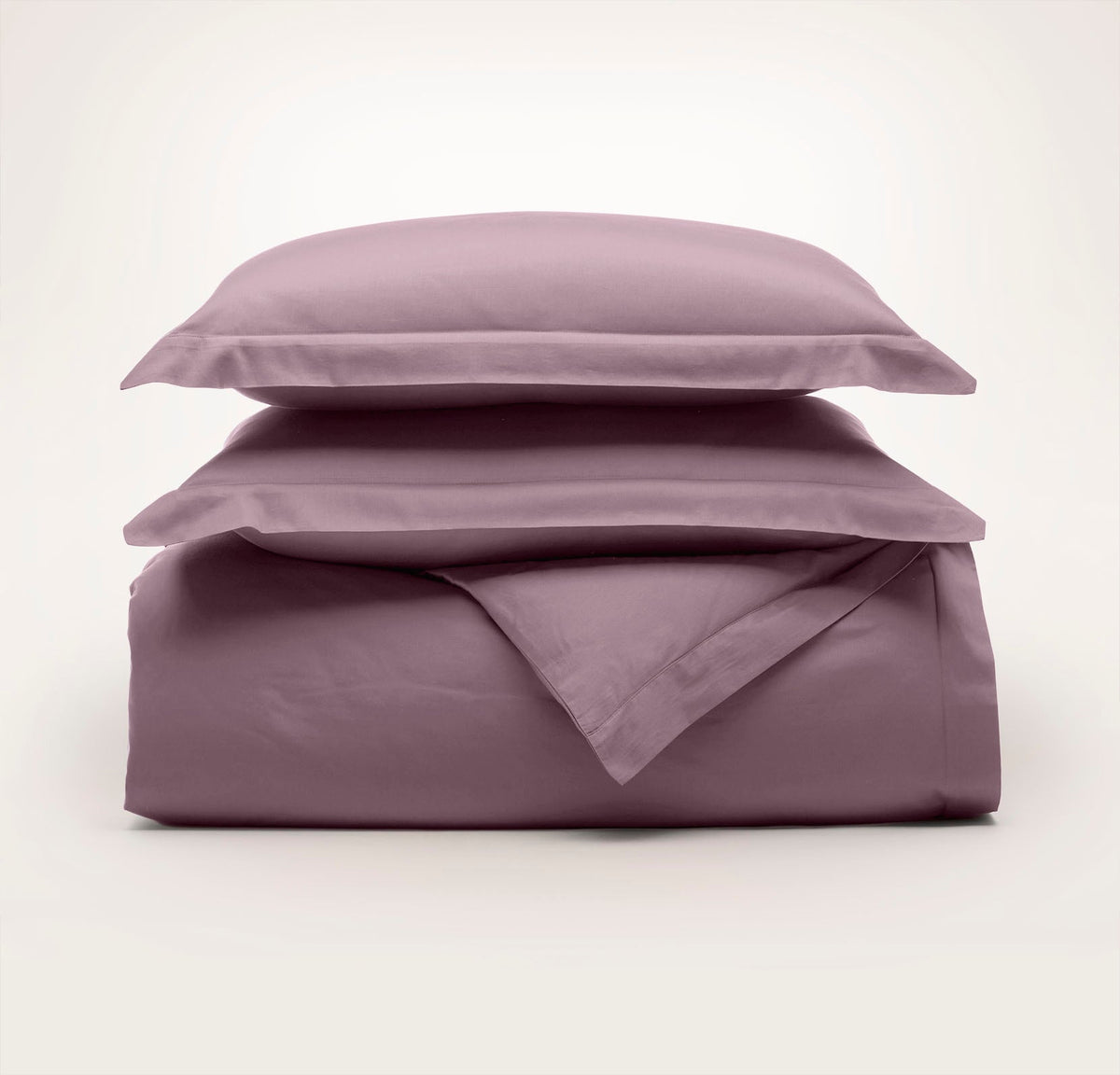 Percale Hemmed Duvet Set