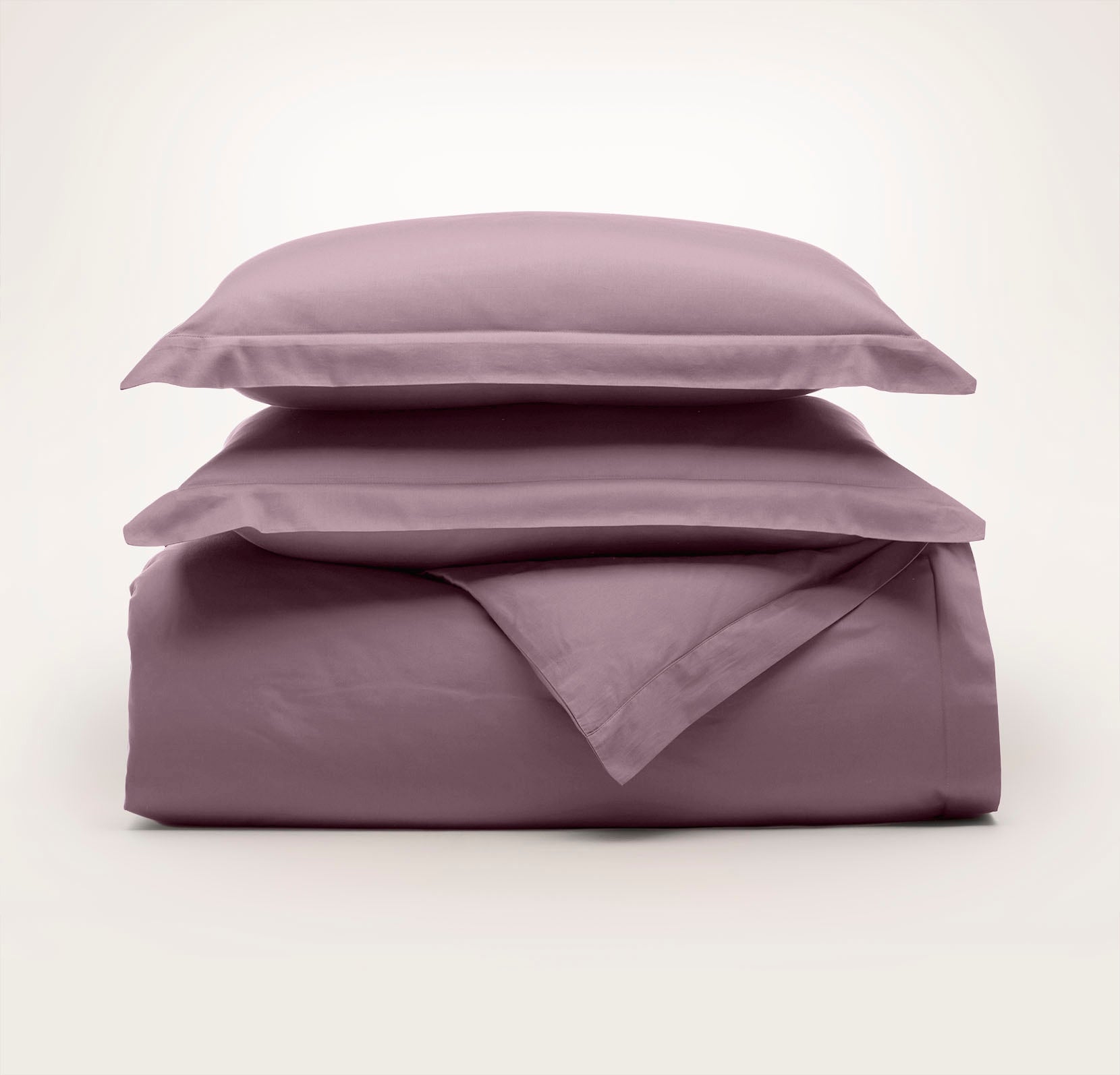 Percale Hemmed Duvet Set